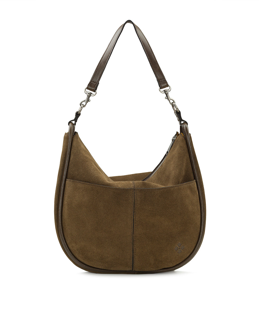 Female - Chiavari Hobo - Suede - cognac - by Patricia Nash - View 2 of 10