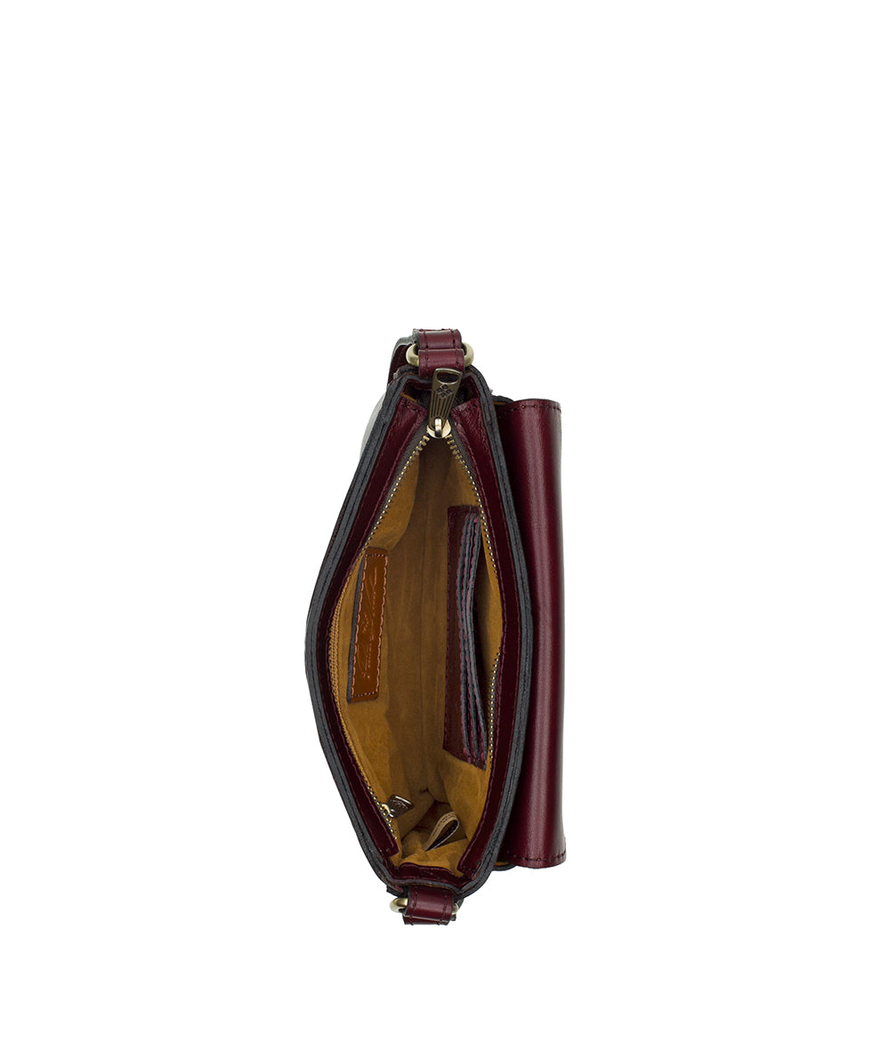Female - Dovera Crossbody | Vintage Distressed | Oxblood - tree of life - by Patricia Nash - View 4 of 4