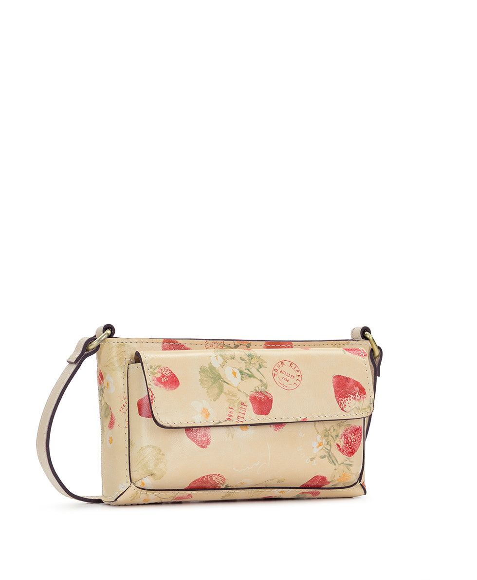 Female - Dovera Crossbody - Parisian Strawberries - parchment strawberry - by Patricia Nash - View 3 of 4