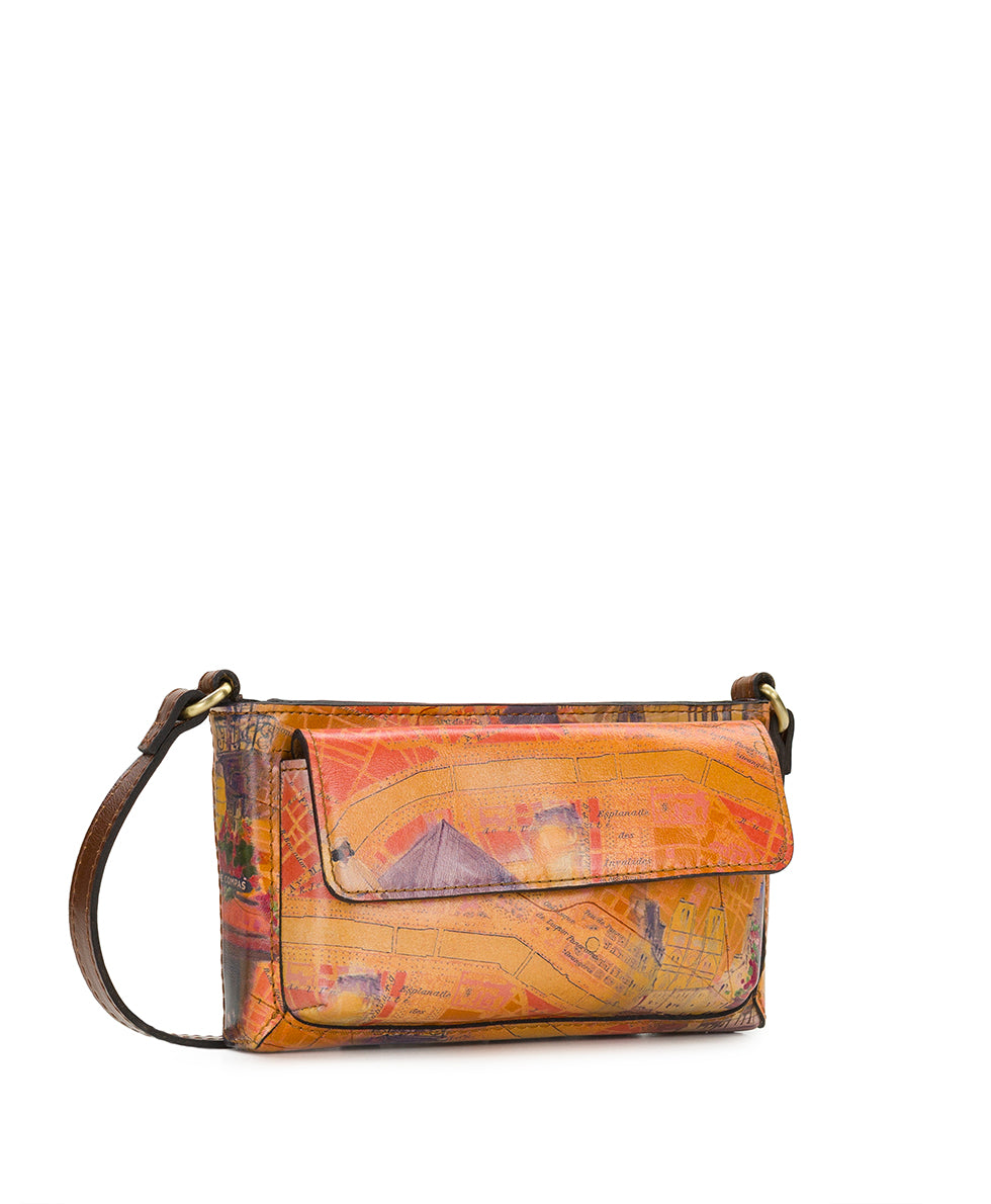 Female - Dovera Crossbody - Paris Map - paris map - by Patricia Nash - View 3 of 5