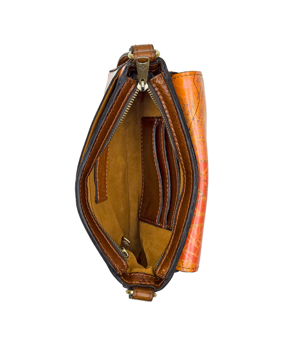 Female - Dovera Crossbody - Paris Map - paris map - by Patricia Nash - View 5 of 5