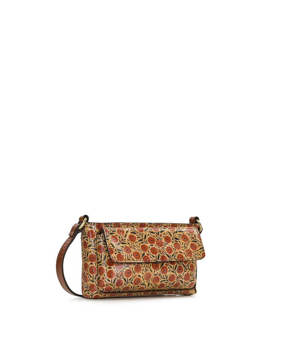 Female - Dovera Crossbody | Scandi Antique | Scandi Antique Ochre - scandi antique ochre - by Patricia Nash - View 4 of 5