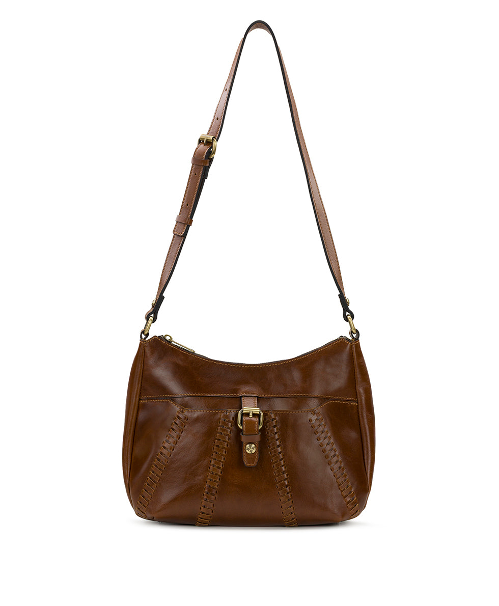 Female - Ficarra Hobo - Hand Lacing - cognac - by Patricia Nash - View 1 of 5