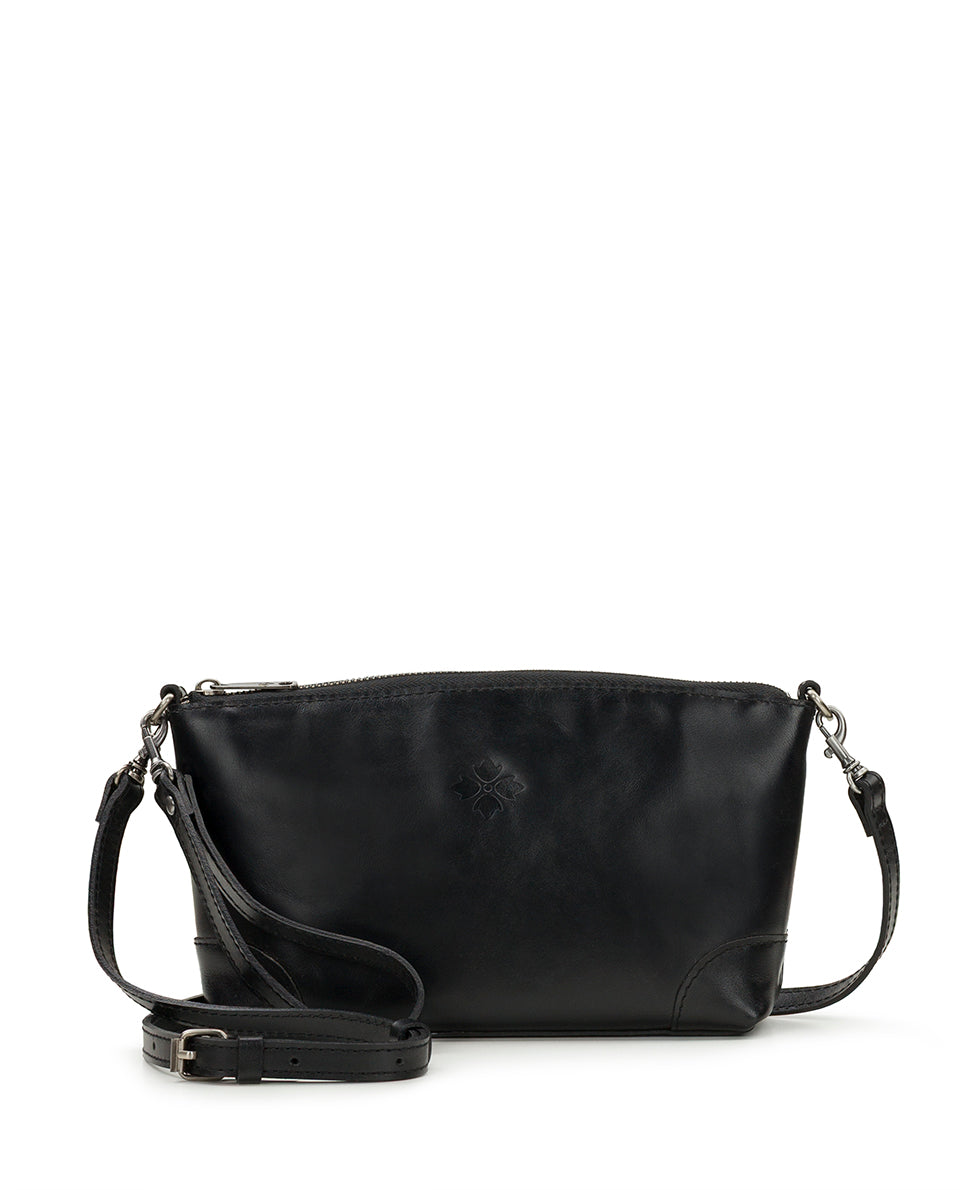 Female - Maletto Wristlet Crossbody - Vintage Distressed Leather - mushroom - by Patricia Nash - View 1 of 20