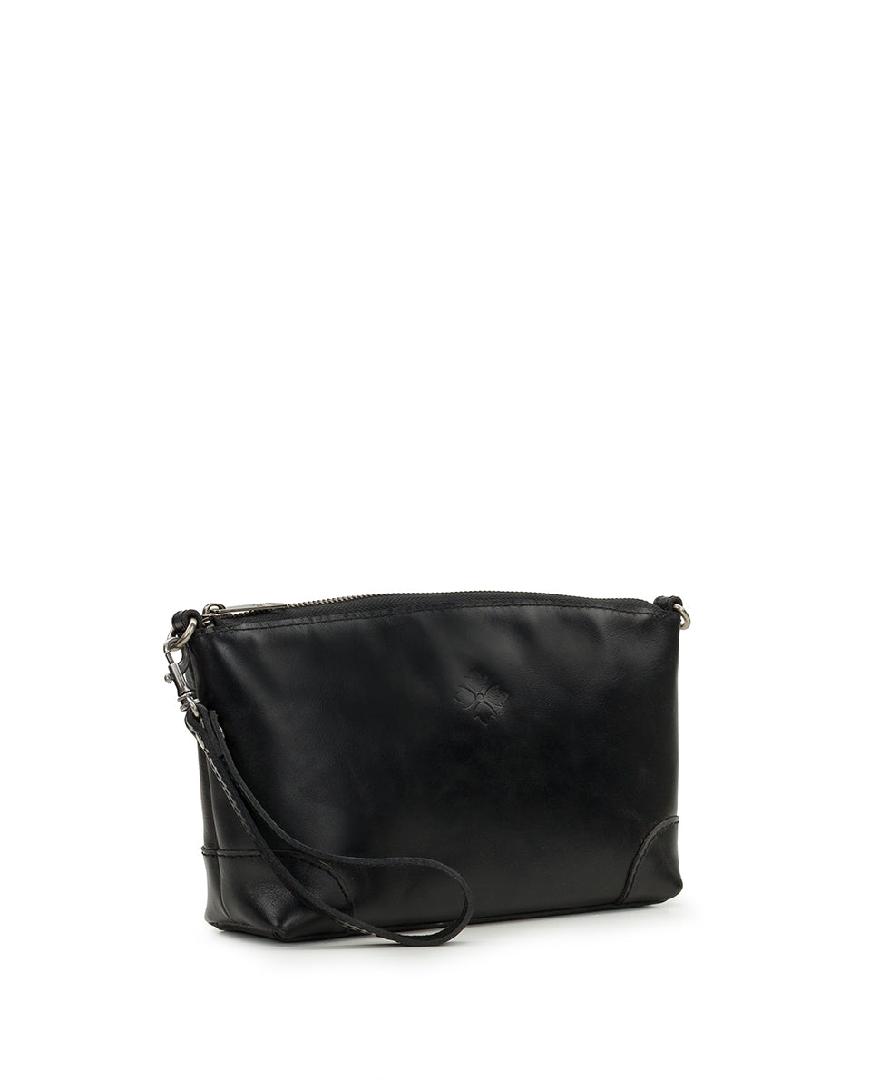 Female - Maletto Wristlet Crossbody - Vintage Distressed Leather - mushroom - by Patricia Nash - View 3 of 20