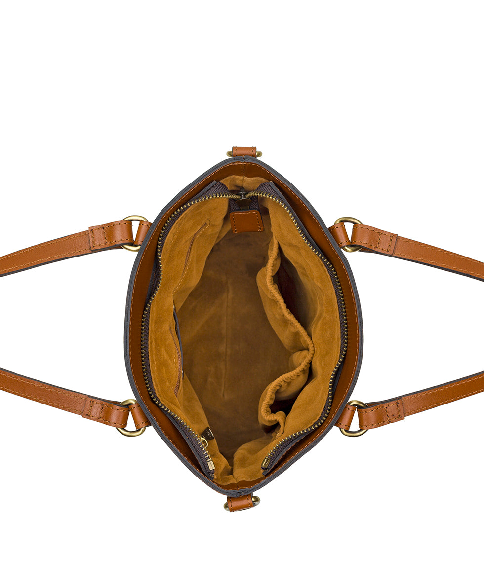 Female - Montella Basket Bag with Scarf - Specialty Wovens - natural - by Patricia Nash - View 5 of 7