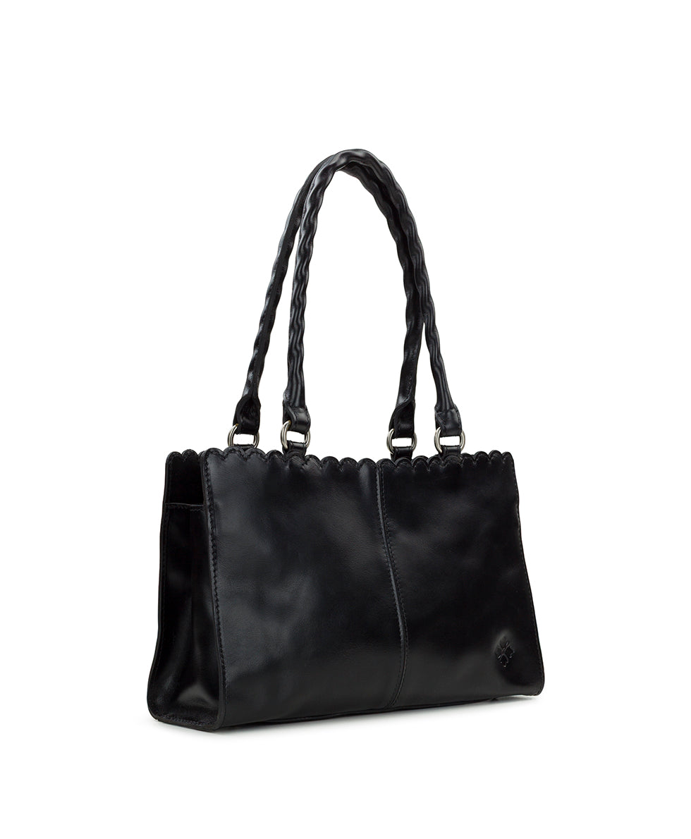 Female - Morra Satchel - Vintage Distressed Leather - cognac - by Patricia Nash - View 3 of 21