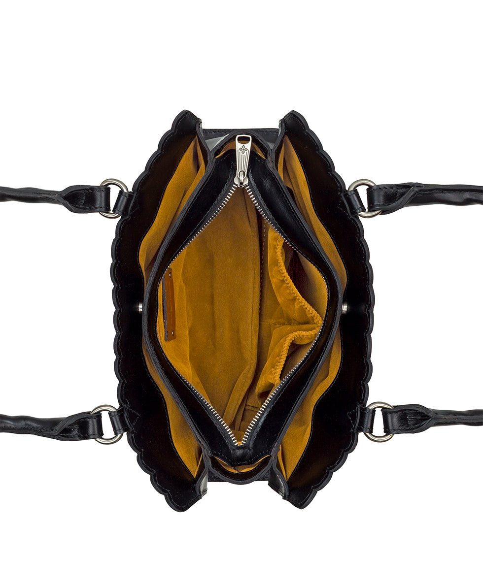 Female - Morra Satchel - Vintage Distressed Leather - cognac - by Patricia Nash - View 4 of 21