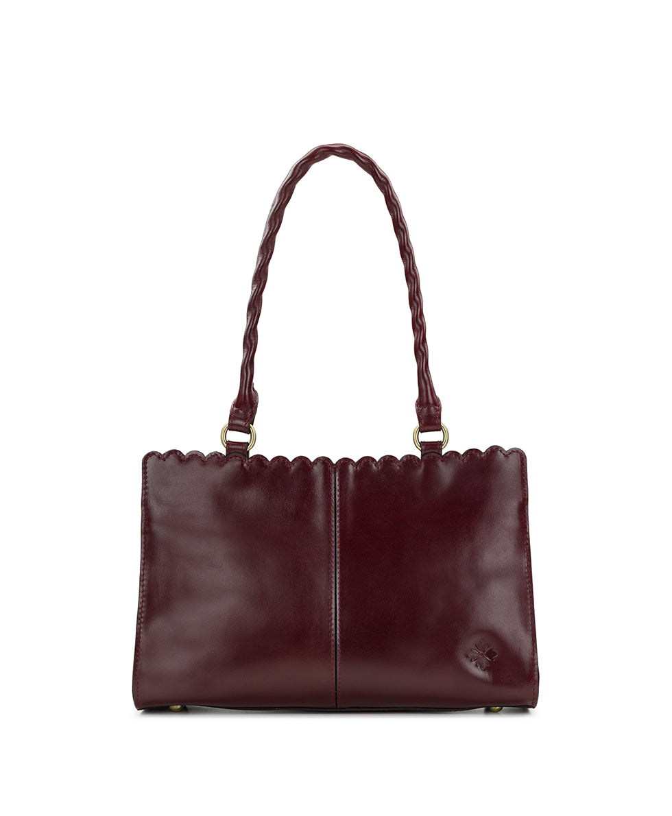 Female - Morra Satchel - Vintage Distressed Leather - cognac - by Patricia Nash - View 14 of 21