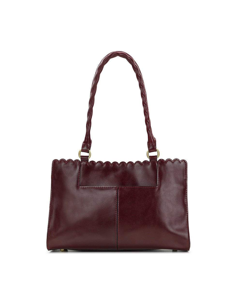 Female - Morra Satchel - Vintage Distressed Leather - cognac - by Patricia Nash - View 15 of 21