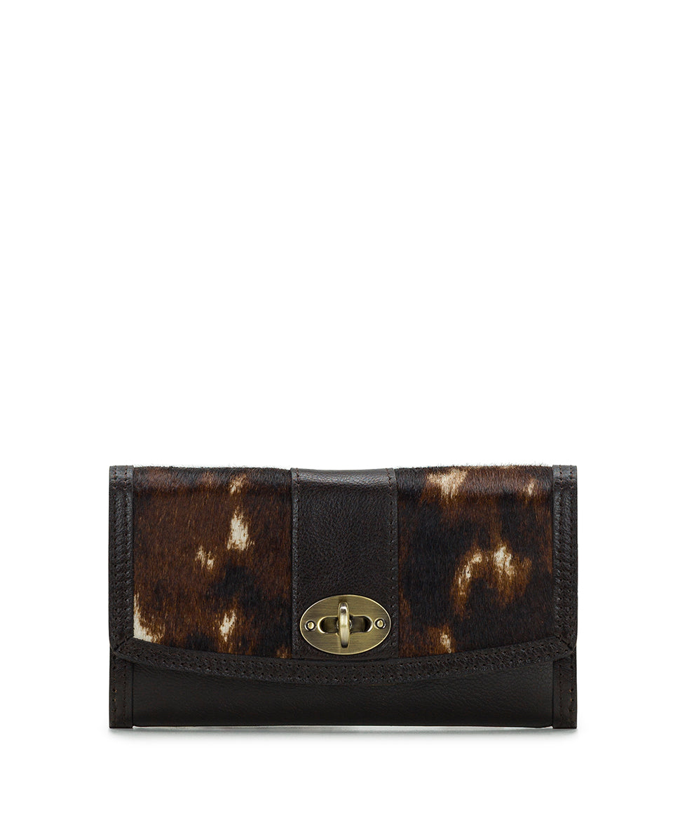 Female - Nerita Wallet - Cavallino - chocolate - by Patricia Nash - View 1 of 3