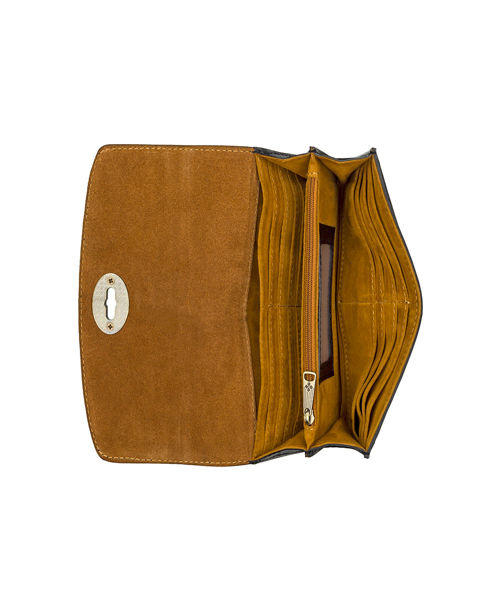 Female - Nerita Wallet - Colorblock - oxblood/black - by Patricia Nash - View 3 of 3