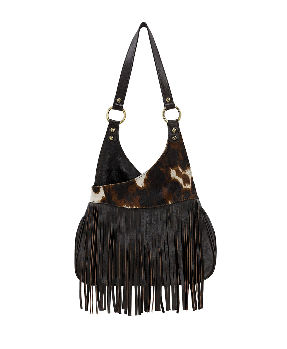 Female - Pienza Shoulder Bag - Cavallino - chocolate - by Patricia Nash - View 1 of 5