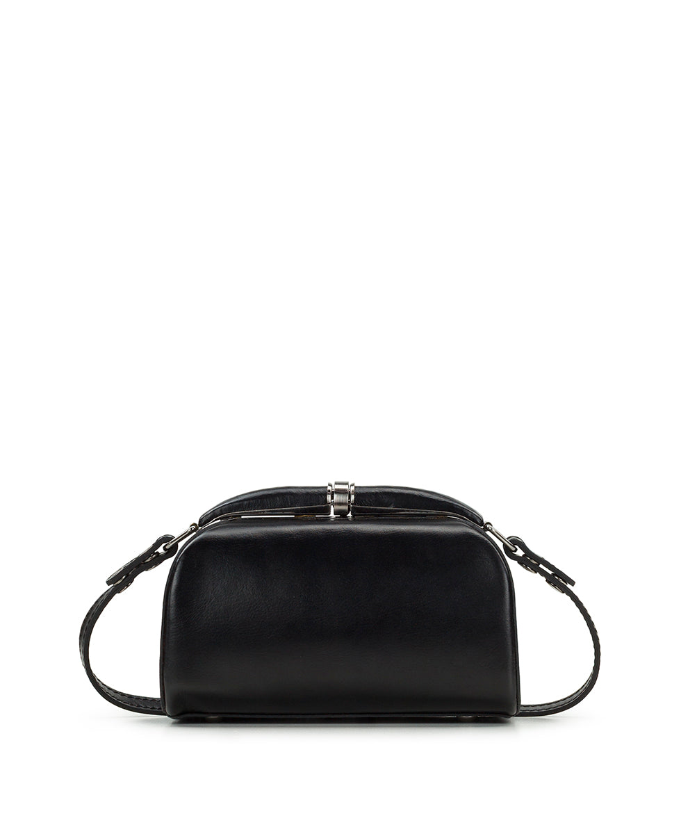 Female - Pilzone Frame - Vintage Distressed Leather - black - by Patricia Nash - View 2 of 4