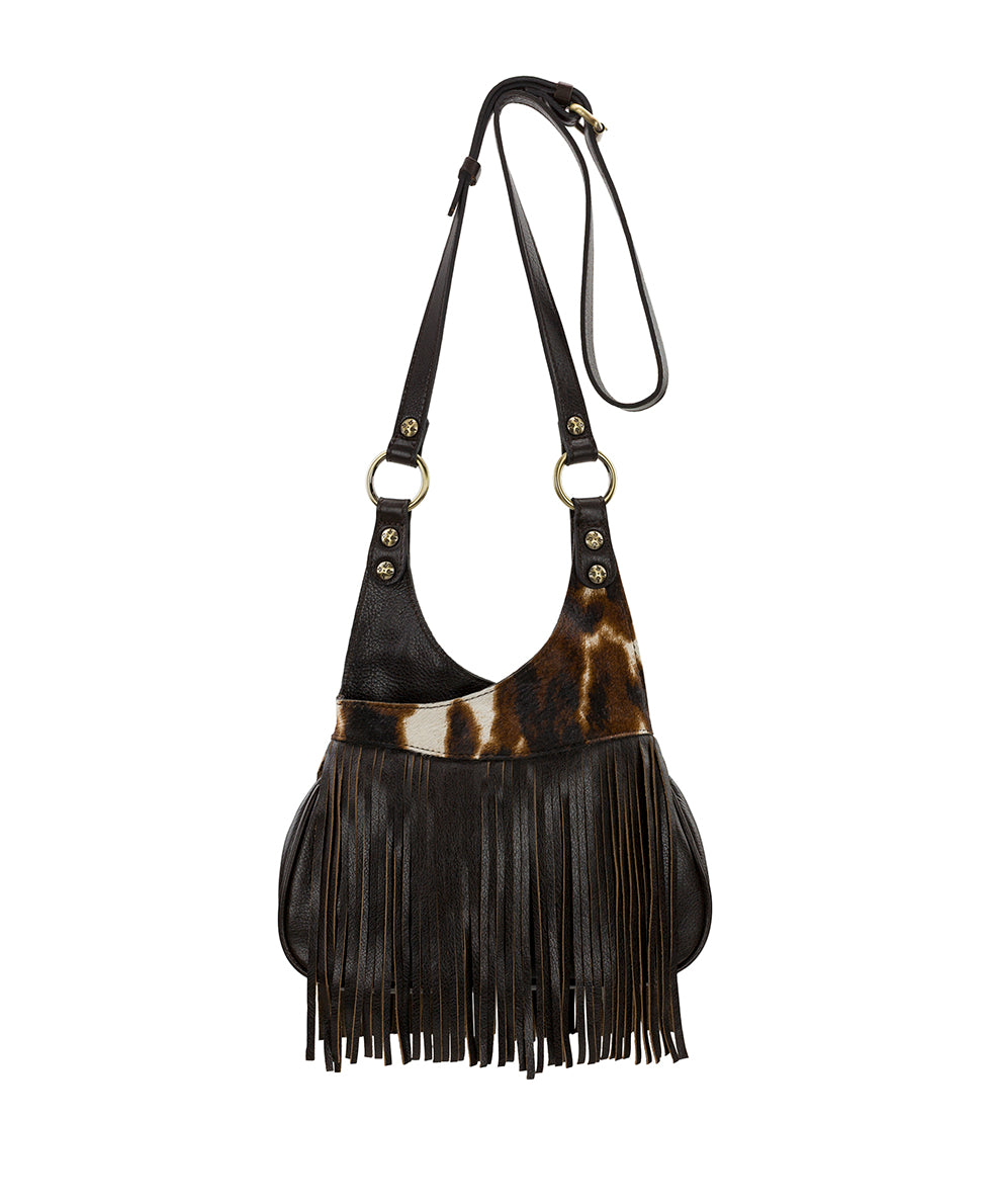Female - Premia Crossbody - Cavallino - chocolate - by Patricia Nash - View 1 of 4