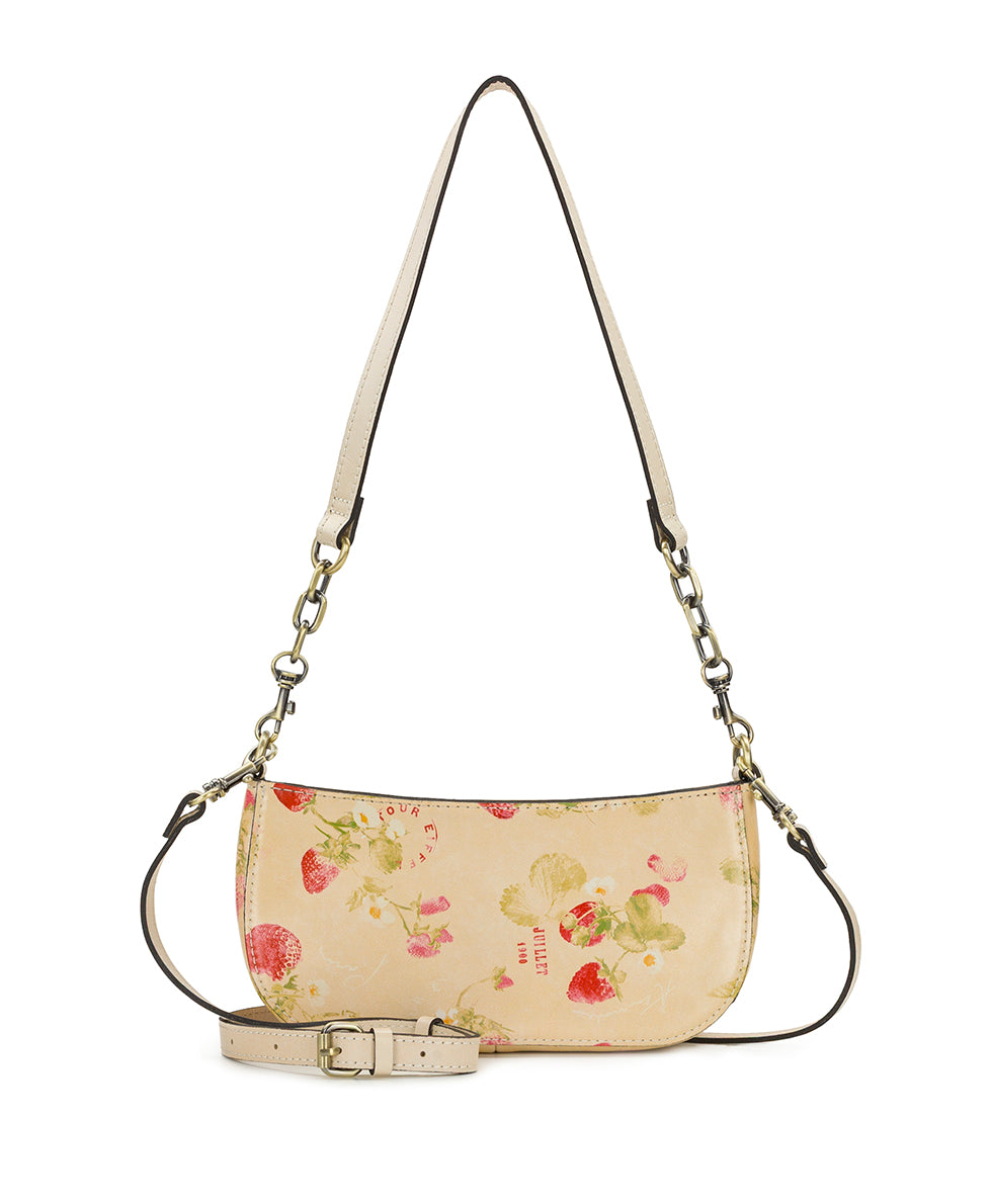 Female - Sassi Baguette Crossbody - Parisian Strawberries - parchment strawberry - by Patricia Nash - View 1 of 6