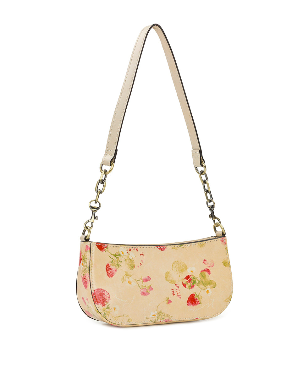 Female - Sassi Baguette Crossbody - Parisian Strawberries - parchment strawberry - by Patricia Nash - View 3 of 6