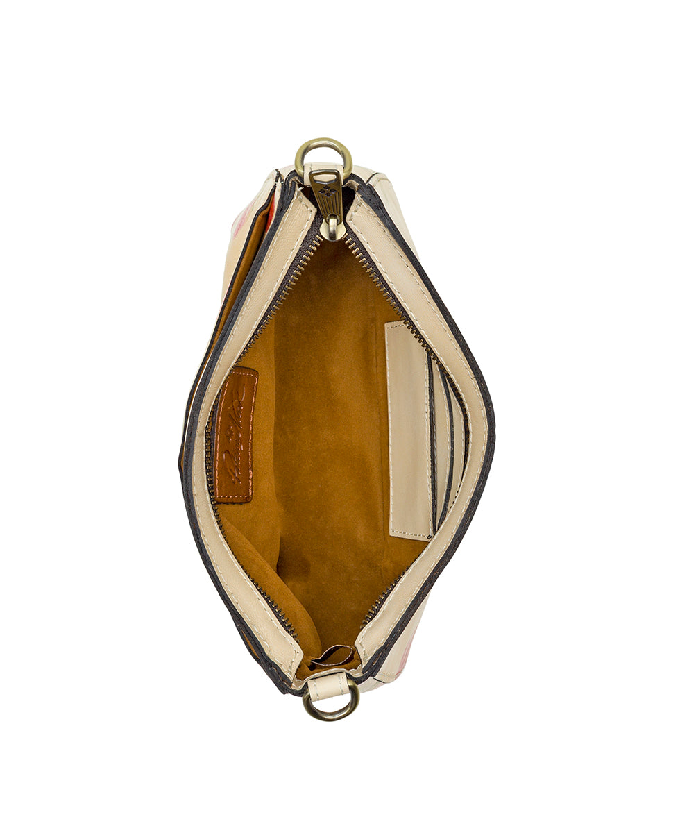 Female - Sassi Baguette Crossbody - Parisian Strawberries - parchment strawberry - by Patricia Nash - View 5 of 6