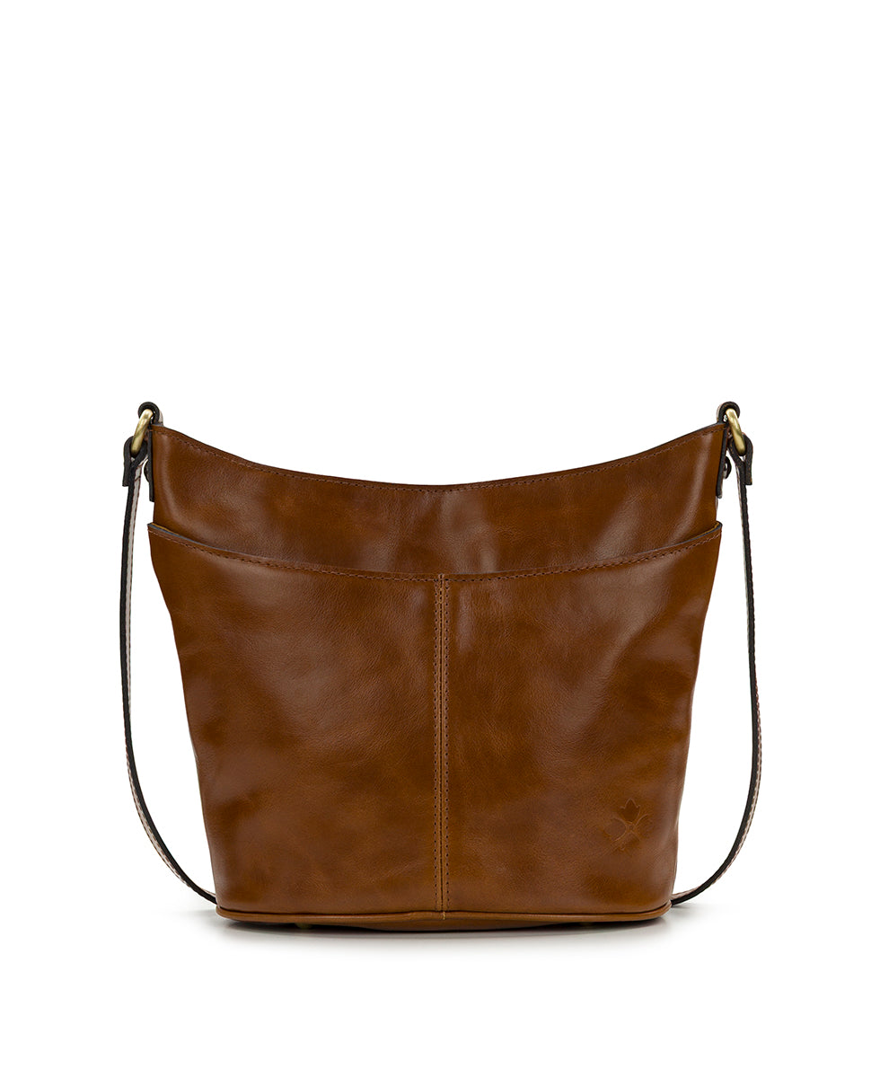 Female - Savoca Crossbody - Braided Pocket - cognac - by Patricia Nash - View 2 of 5