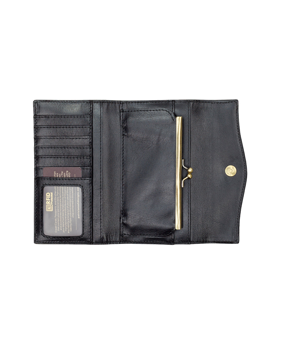 Tossa Wallet - Colorblock - black/british tan/tan - by Patricia Nash - View 3 of 4