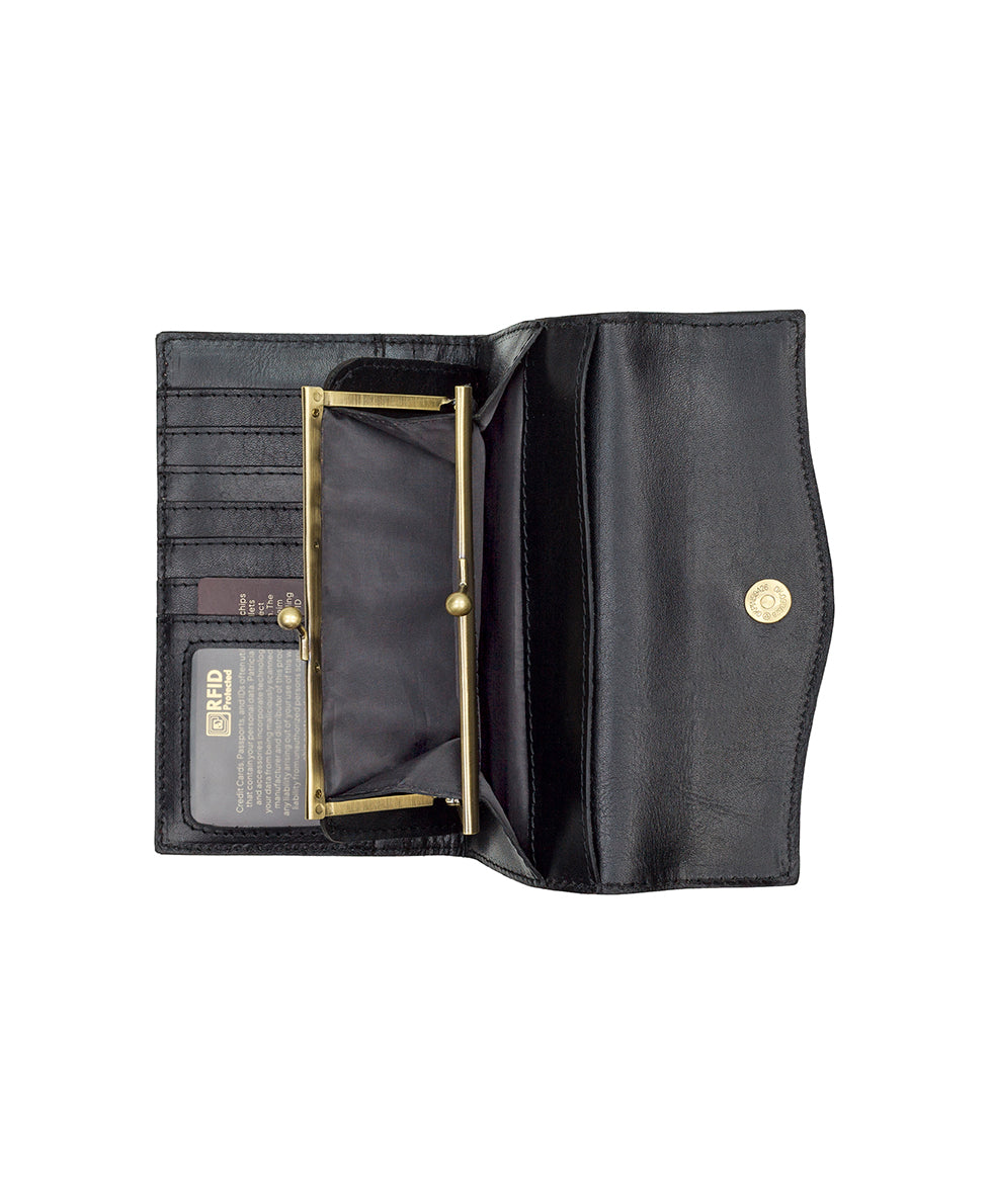 Tossa Wallet - Colorblock - black/british tan/tan - by Patricia Nash - View 4 of 4