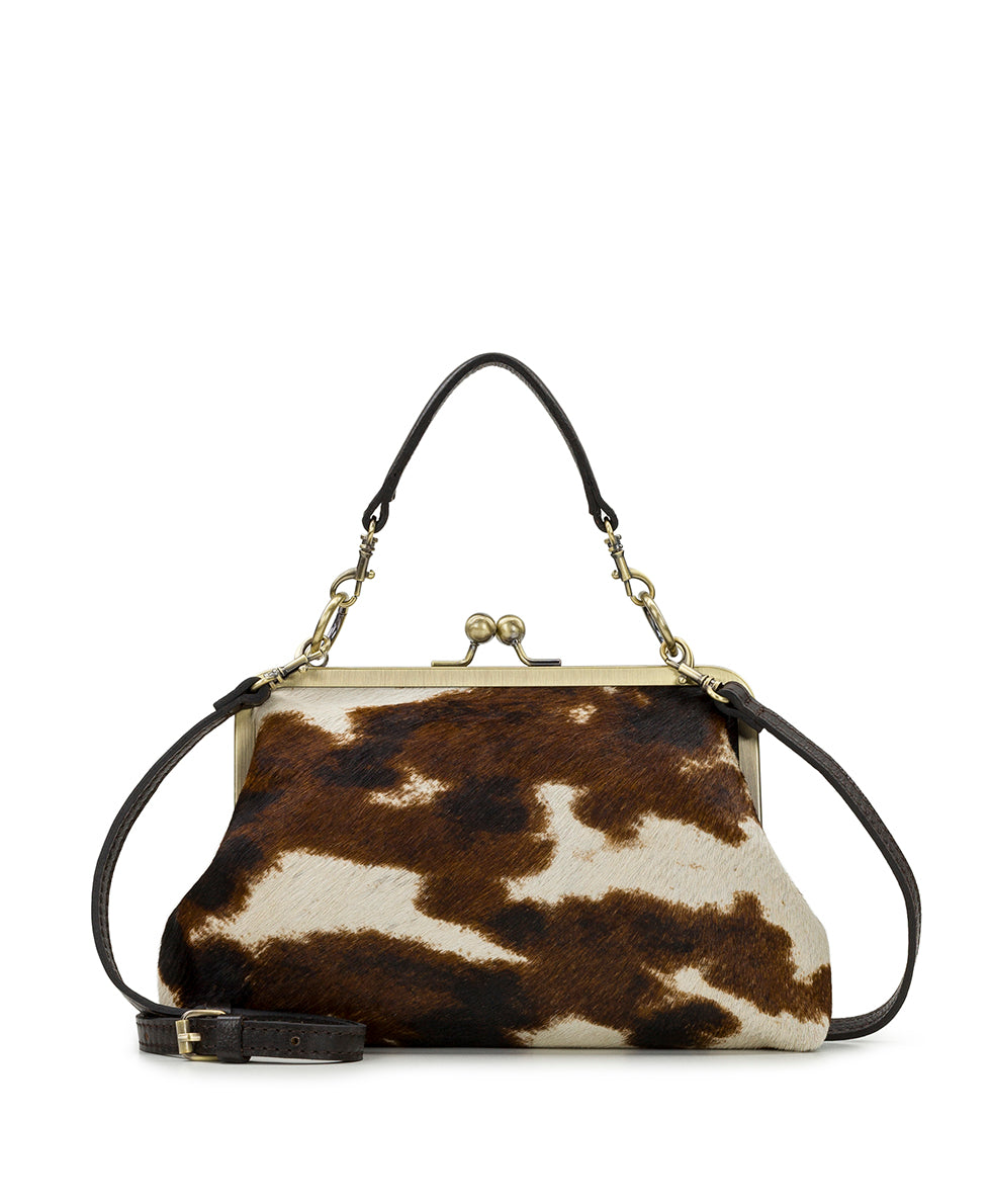 Female - Vione Frame Bag - Cavallino - chocolate - by Patricia Nash - View 1 of 9