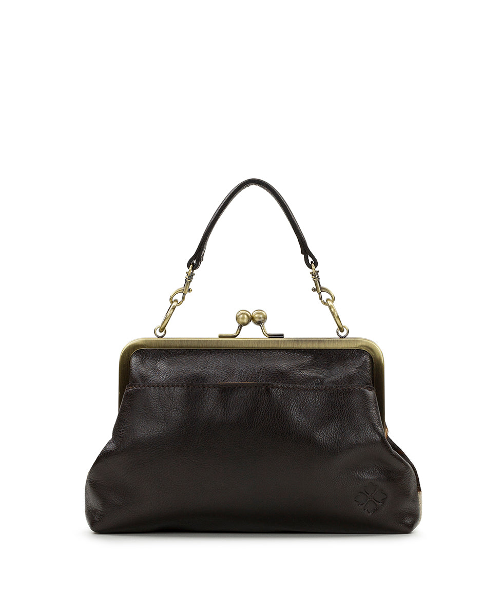 Female - Vione Frame Bag - Cavallino - chocolate - by Patricia Nash - View 2 of 9