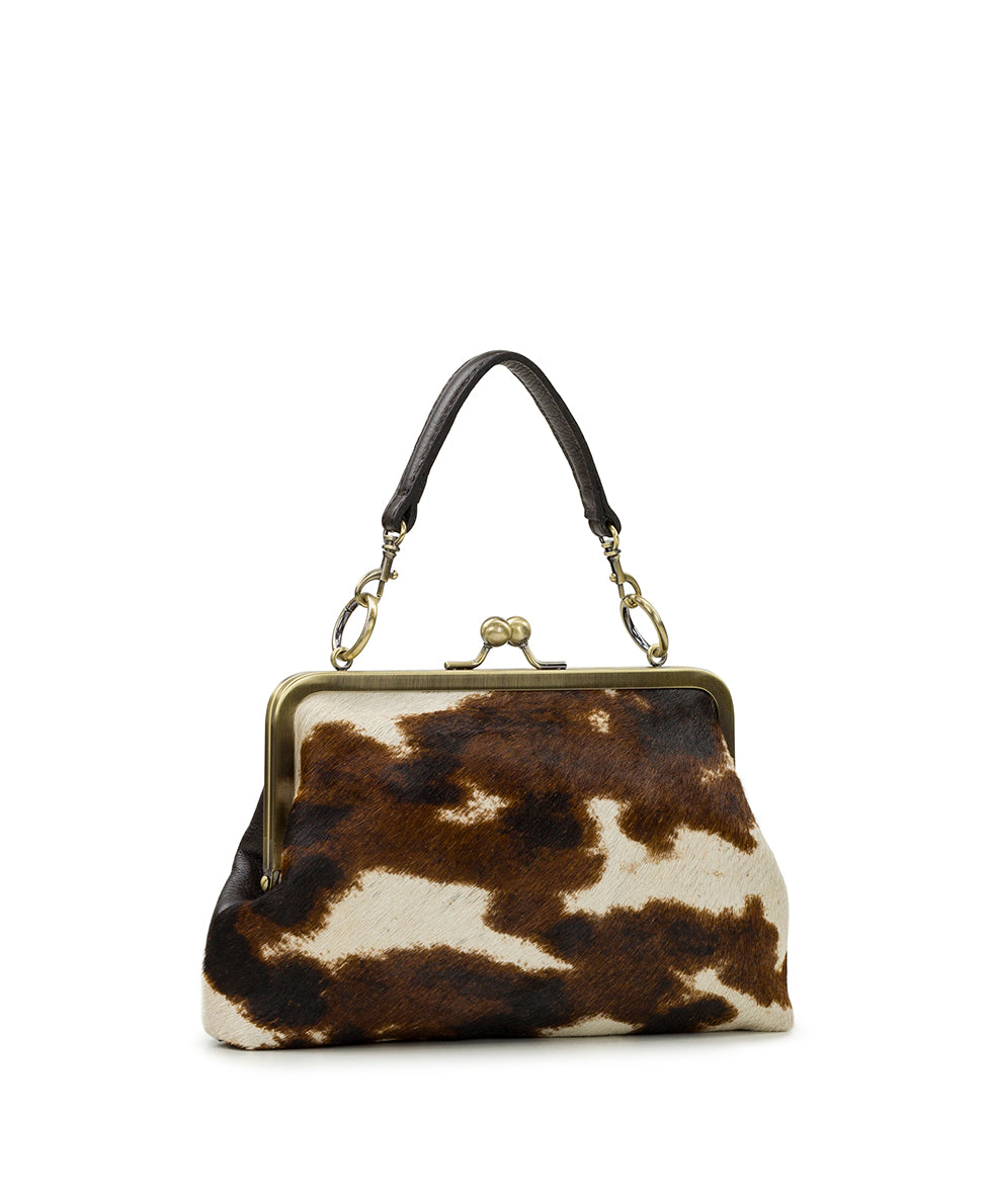 Female - Vione Frame Bag - Cavallino - chocolate - by Patricia Nash - View 3 of 9