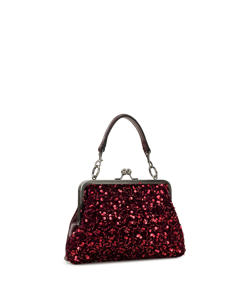 Female - Vione Frame | Holiday Sequin | Oxblood - zebra - by Patricia Nash - View 3 of 4