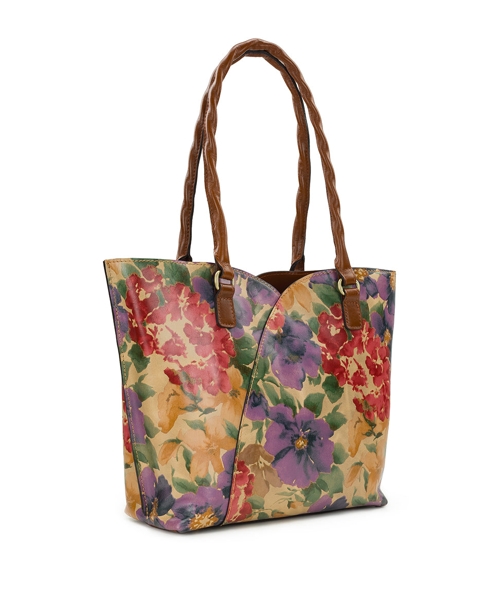 Female - Marion Tote - French Hydrangeas - french hydrangeas - by Patricia Nash - View 3 of 5