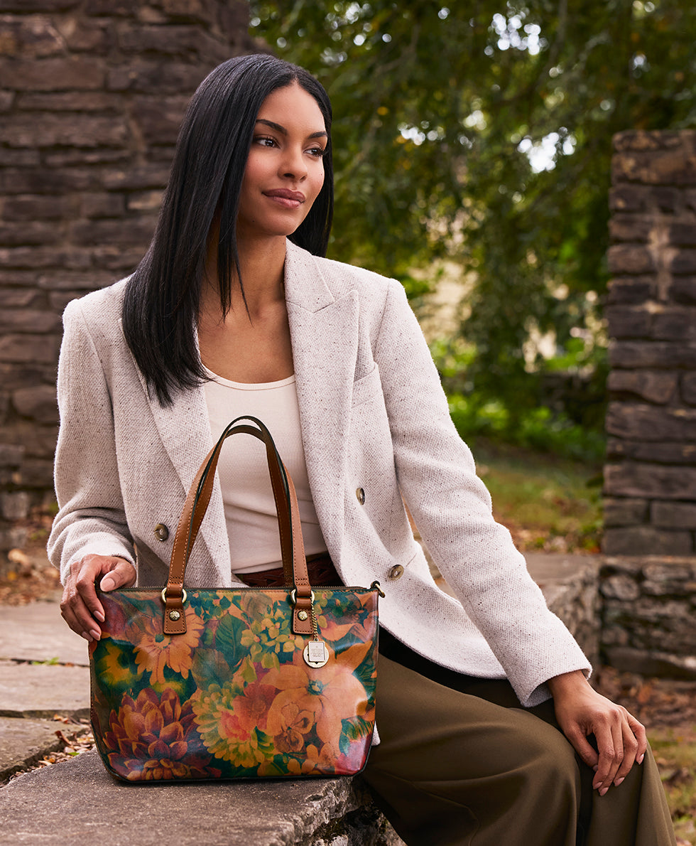 Female - Mori Satchel - Multi Print - multi print - by Patricia Nash - View 7 of 7