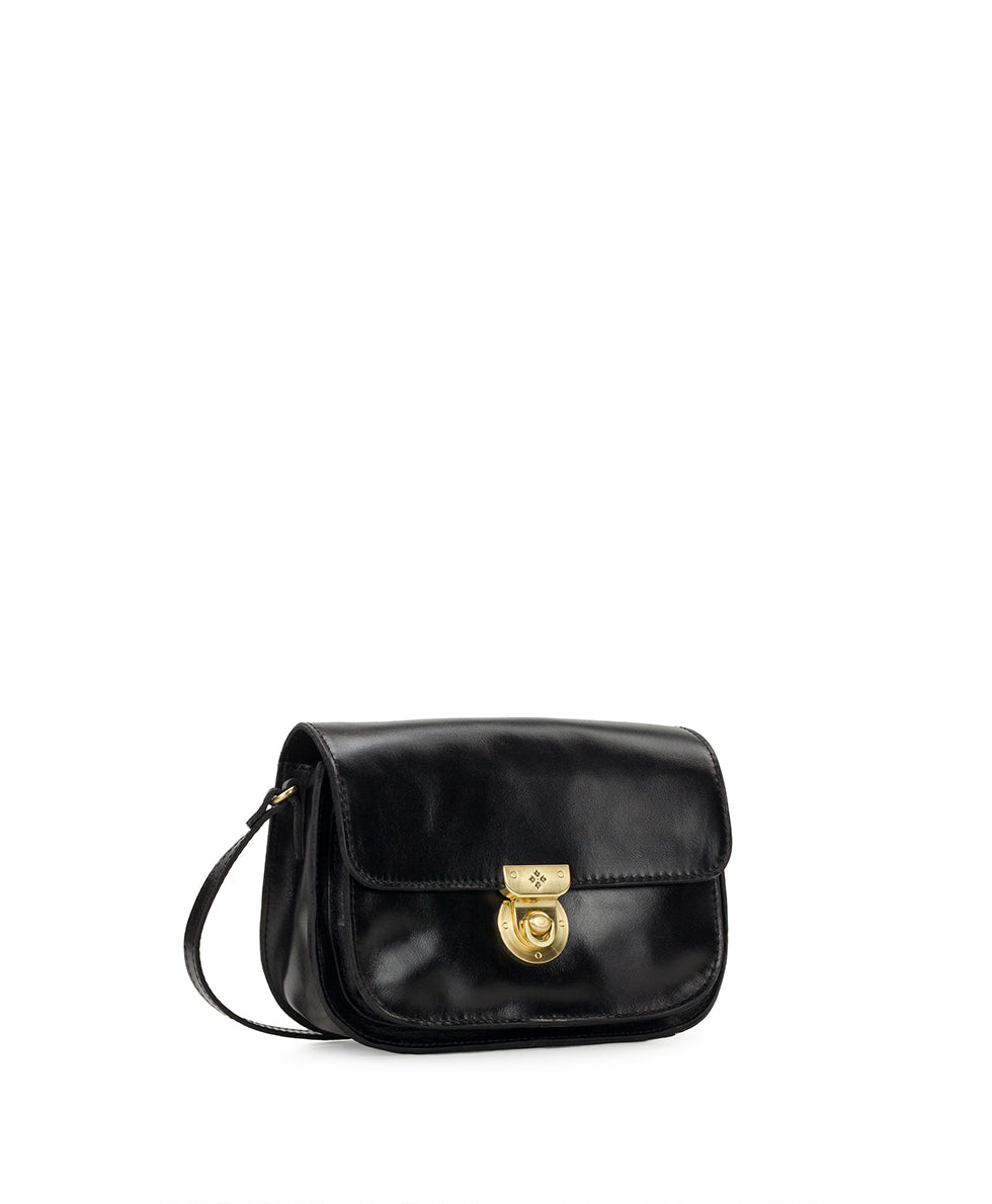 Female - Besano Crossbody | Vintage Distressed | Black - black - by Patricia Nash - View 3 of 4