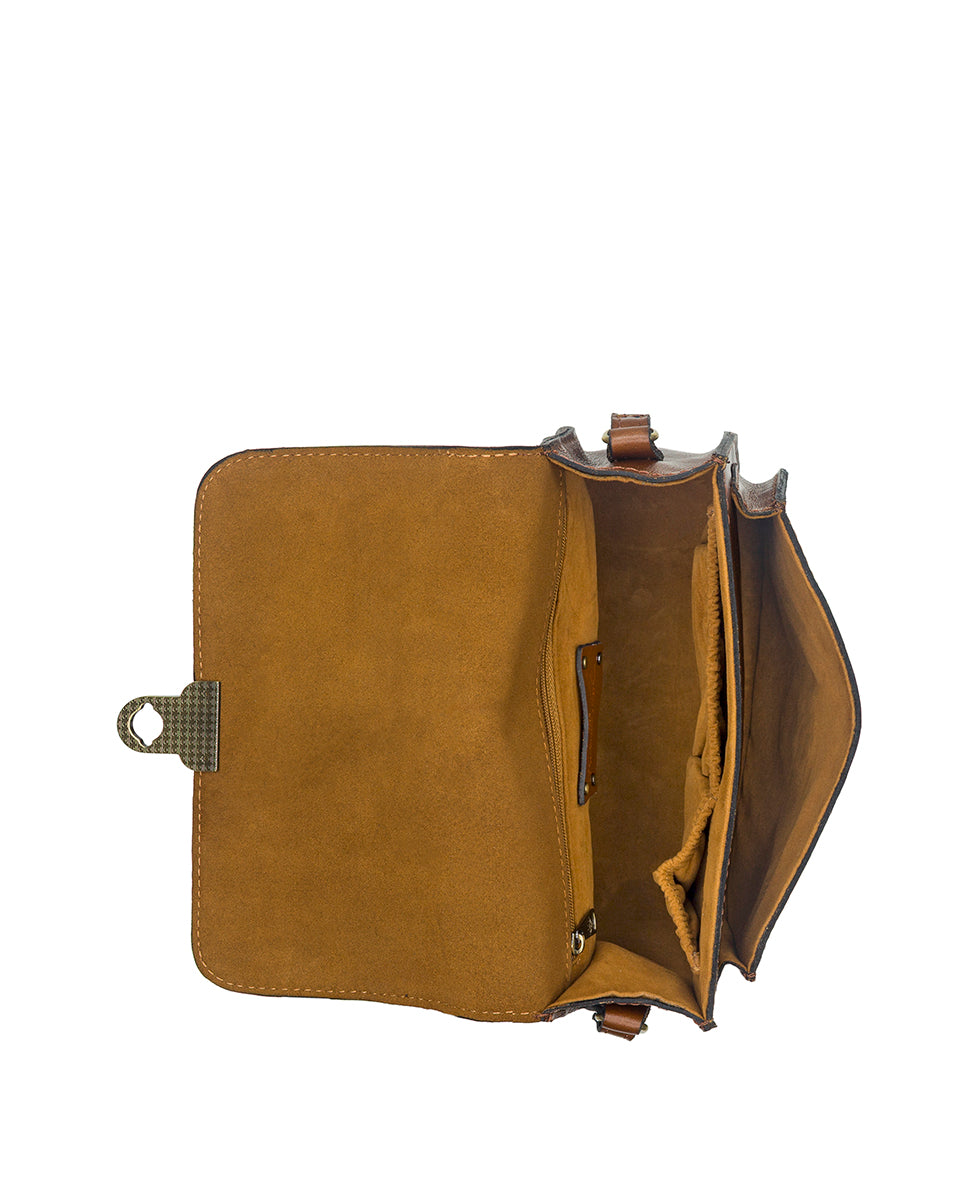 Female - Besano Crossbody - Vintage Distressed - spruce - by Patricia Nash - View 9 of 17