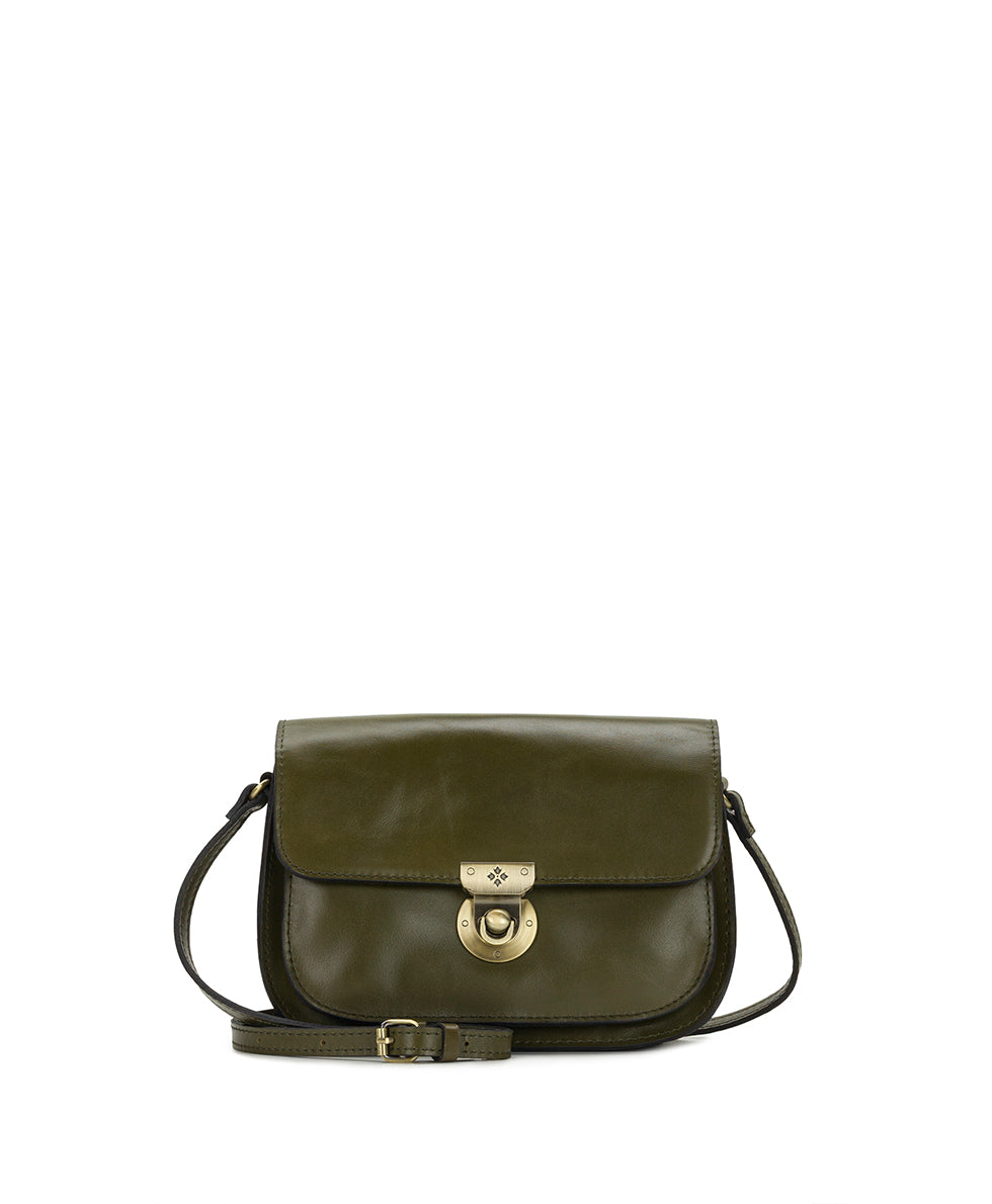 Female - Besano Crossbody | Vintage Distressed | Olive - olive - by Patricia Nash - View 1 of 8