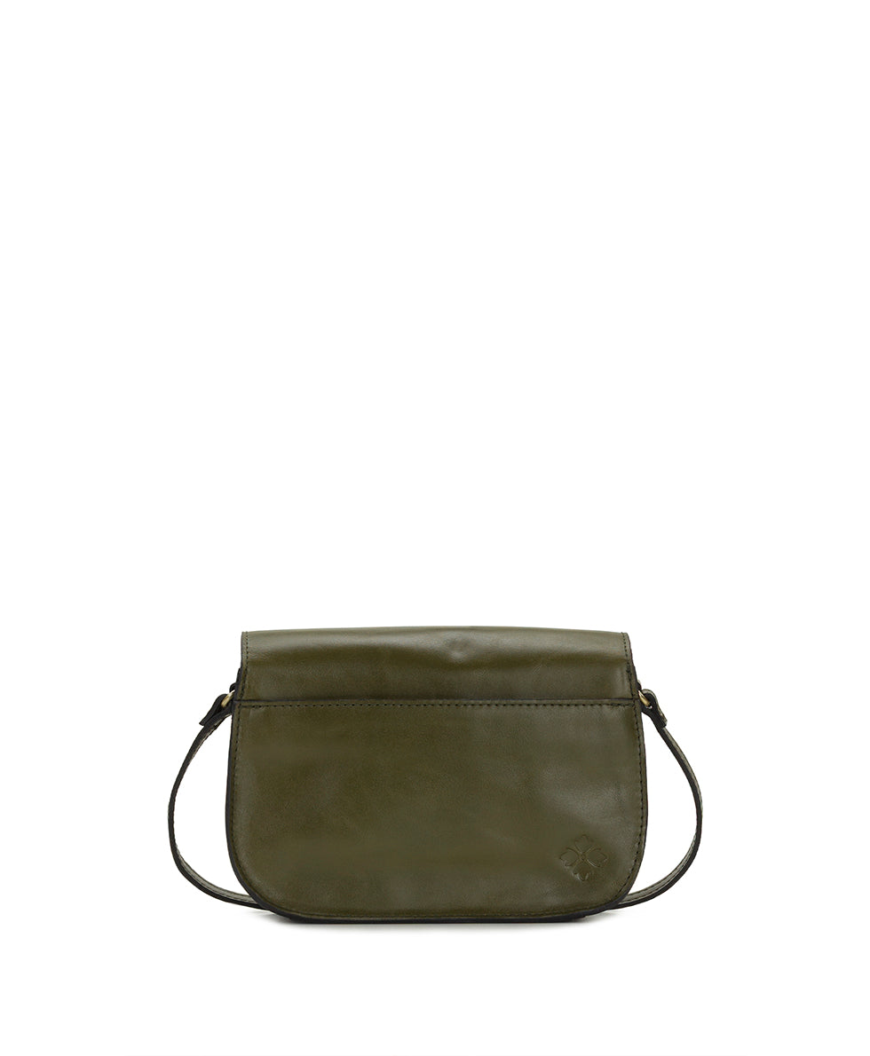 Female - Besano Crossbody | Vintage Distressed | Olive - olive - by Patricia Nash - View 3 of 8