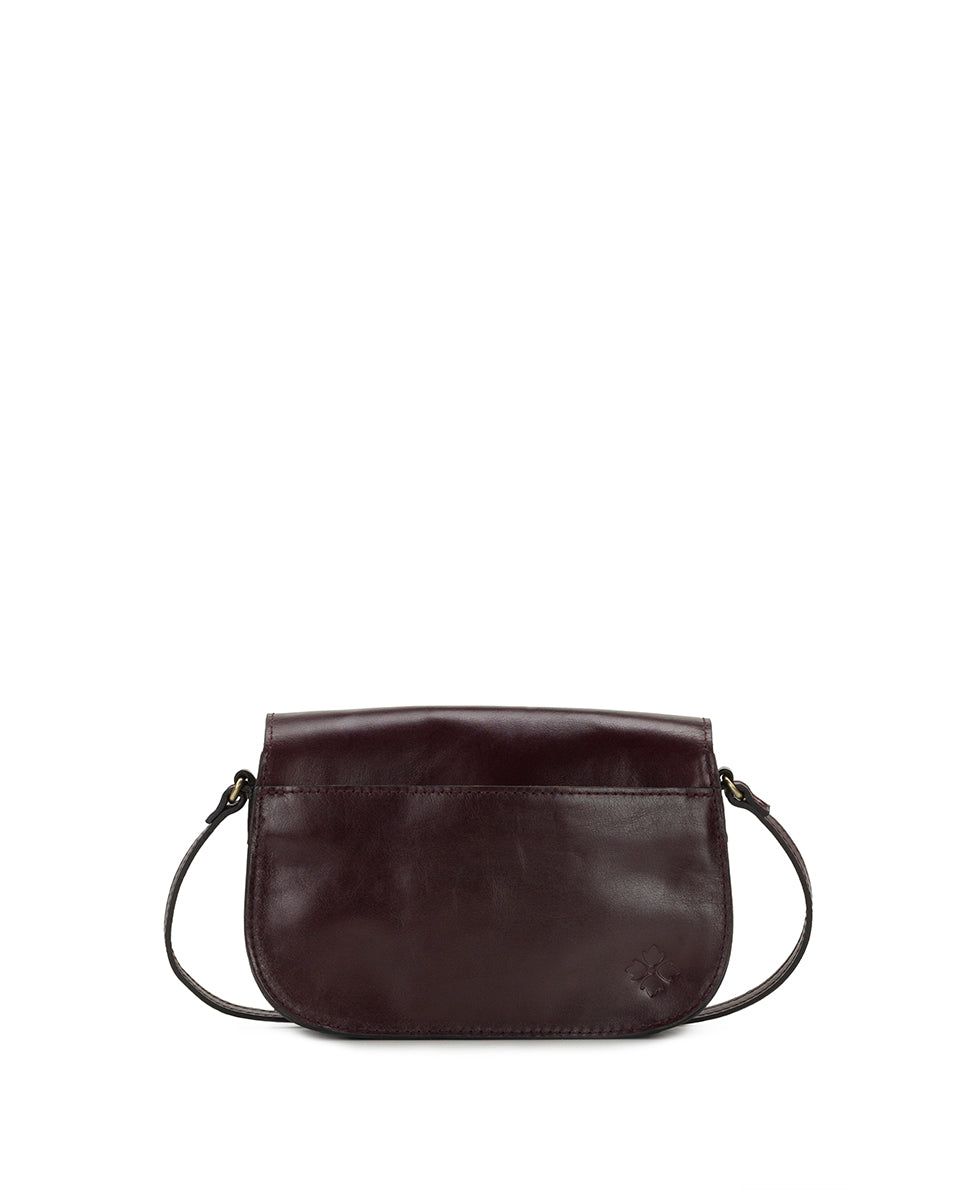 Female - Besano Crossbody | Vintage Distressed | Plum - plum - by Patricia Nash - View 2 of 4