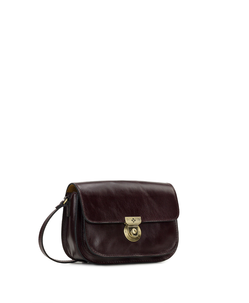 Female - Besano Crossbody | Vintage Distressed | Plum - plum - by Patricia Nash - View 3 of 4