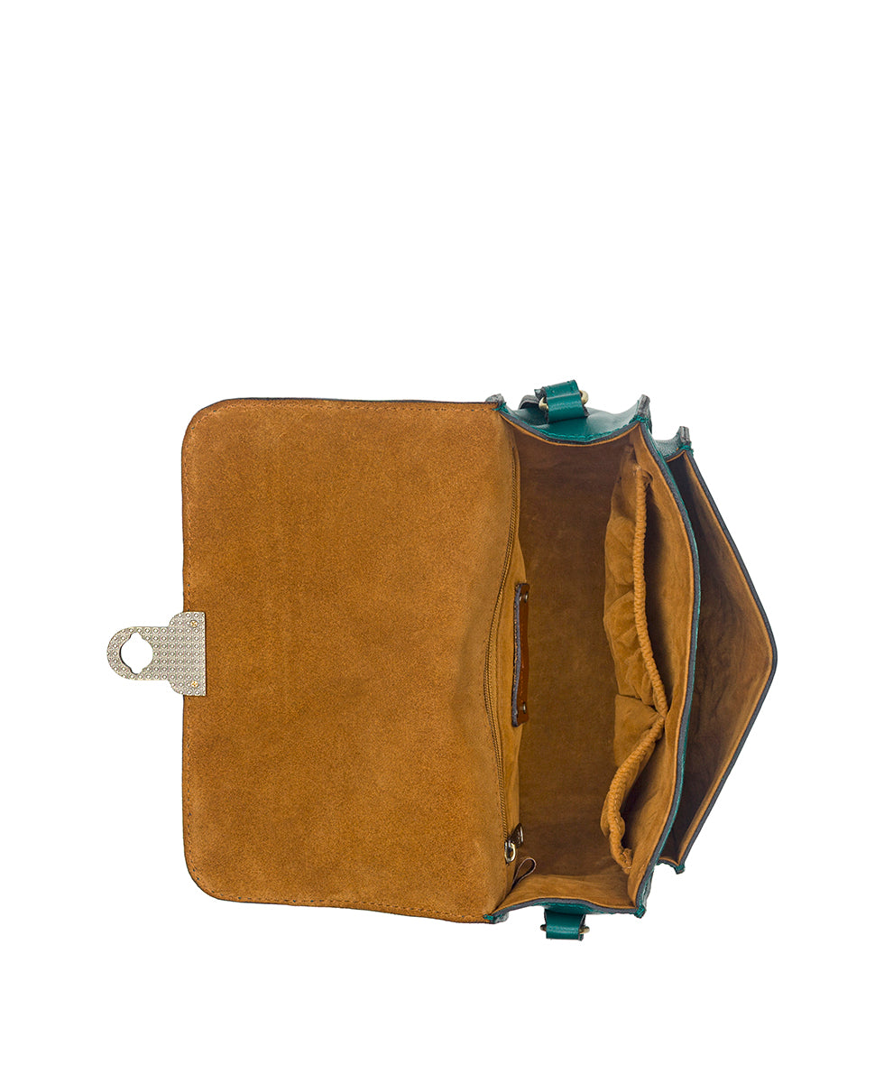 Female - Besano Crossbody - Vintage Distressed - spruce - by Patricia Nash - View 14 of 17