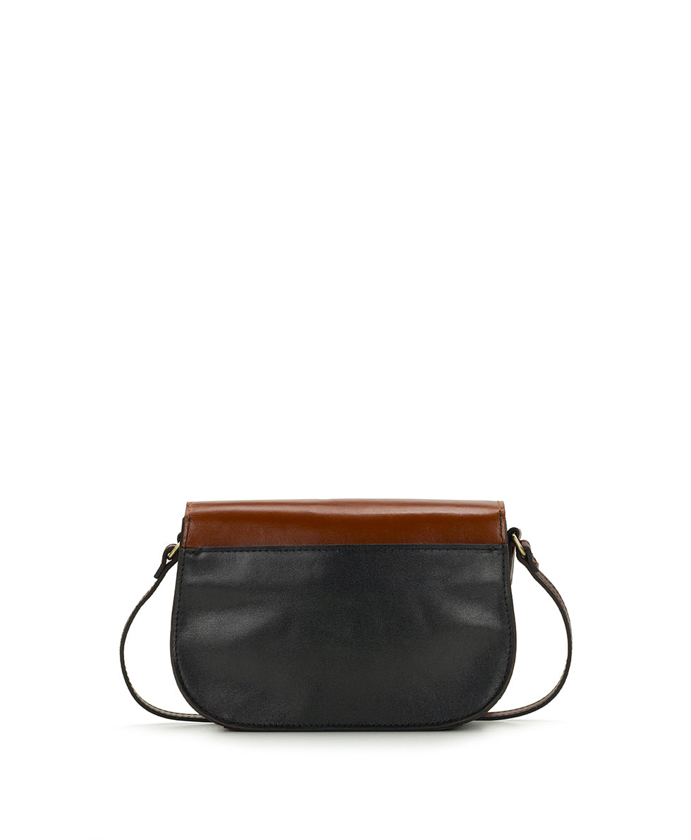 Female - Besano Crossbody | Colorblock | Black/British Tan/Tan - black/british tan/tan - by Patricia Nash - View 2 of 4