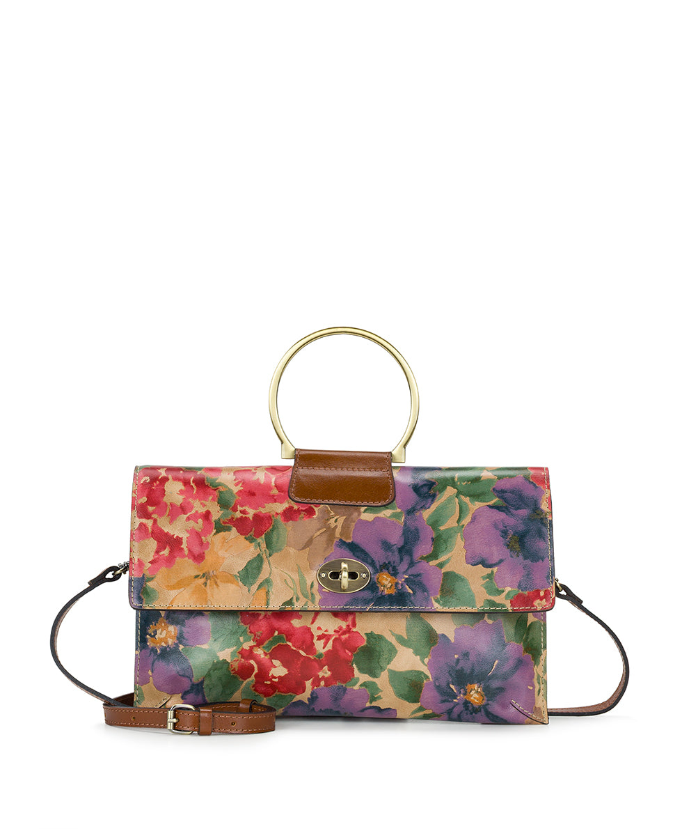 Female - Belvi Top Handle Crossbody - French Hydrangeas - french hydrangeas - by Patricia Nash - View 1 of 4