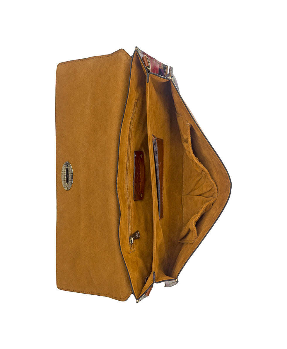 Female - Belvi Top Handle Crossbody - French Hydrangeas - french hydrangeas - by Patricia Nash - View 4 of 4