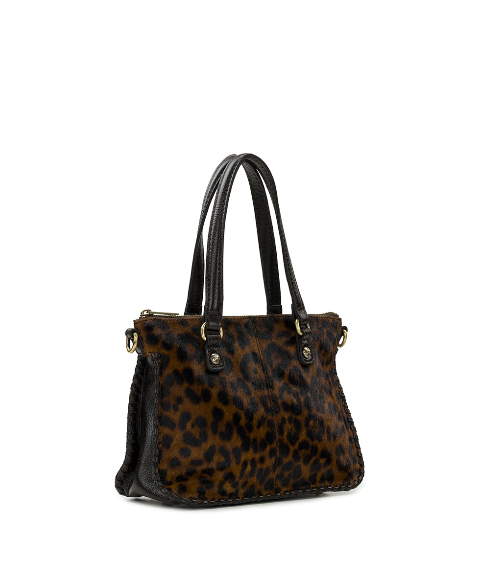 Female - Brenna Satchel Crossbody  | Exotics | Leopard - leopard - by Patricia Nash - View 3 of 4