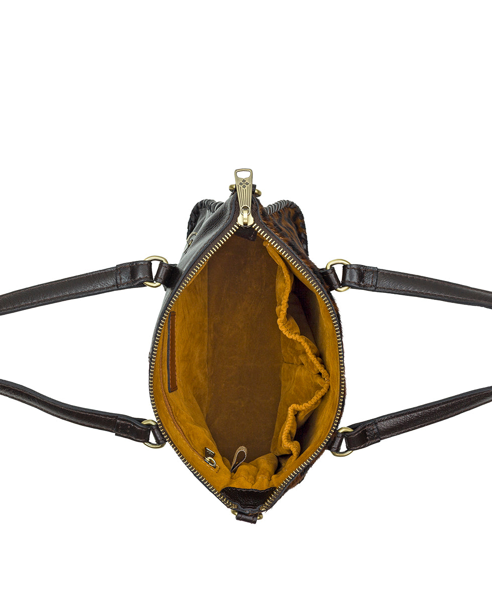 Female - Brenna Satchel Crossbody  | Exotics | Leopard - leopard - by Patricia Nash - View 4 of 4