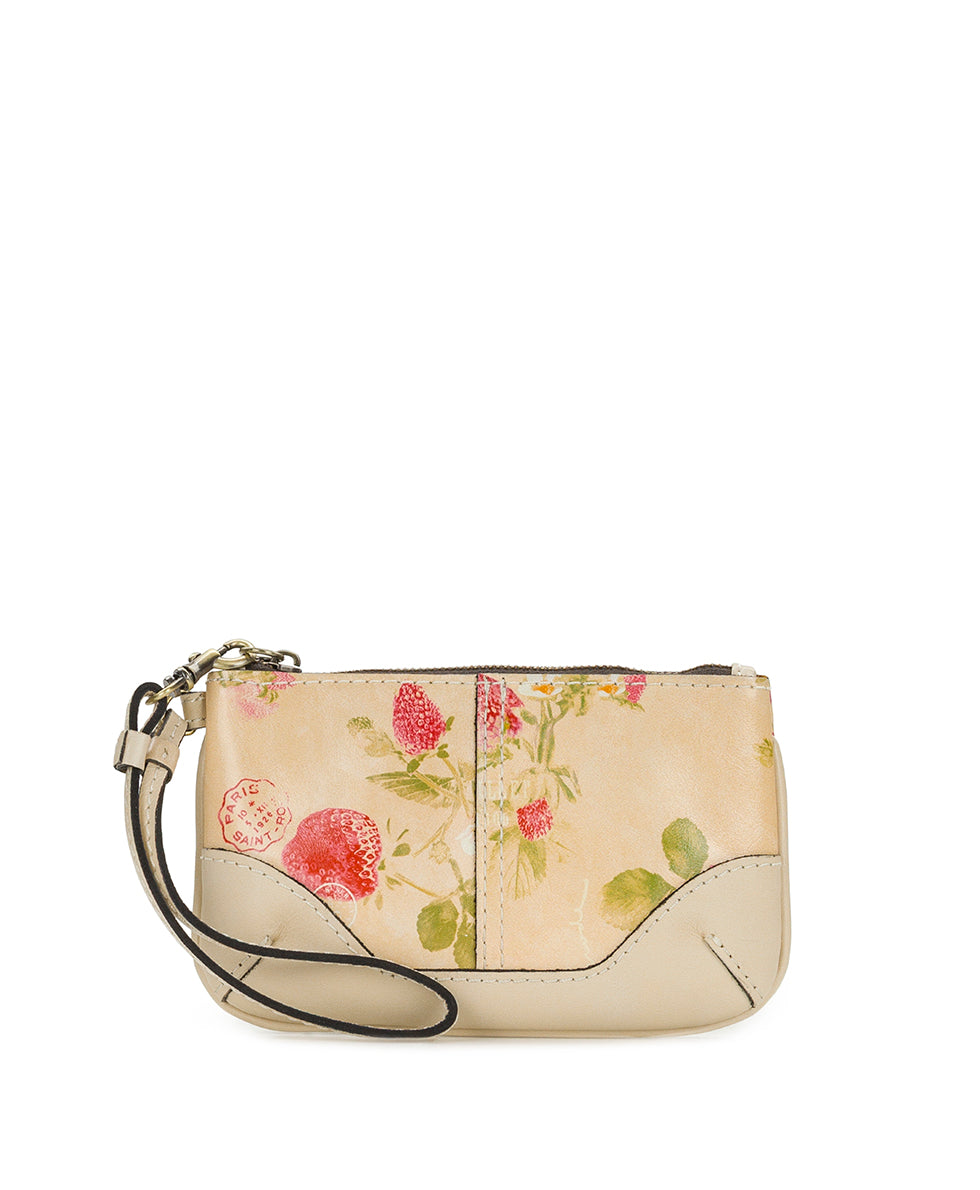 Female - Lula Wristlet - Parisian Strawberries - parchment strawberry - by Patricia Nash - View 1 of 4