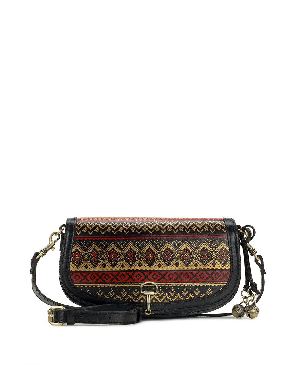 Female - Martell Clutch Crossbody | Holiday Nordic Weave | Holiday Nordic Weave - holiday nordic weave - by Patricia Nash - View 1 of 5