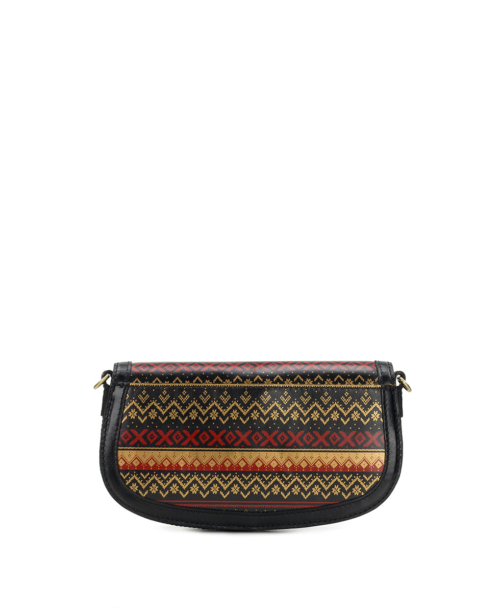 Female - Martell Clutch Crossbody | Holiday Nordic Weave | Holiday Nordic Weave - holiday nordic weave - by Patricia Nash - View 2 of 5