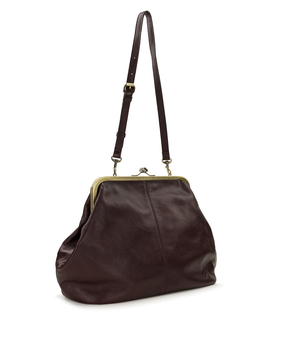 Female - Serafina Frame | Rugged Natural Grain | Plum - plum - by Patricia Nash - View 4 of 6
