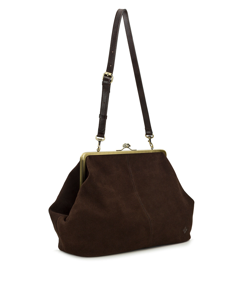 Female - Serafina Frame - Suede - chocolate - by Patricia Nash - View 3 of 4