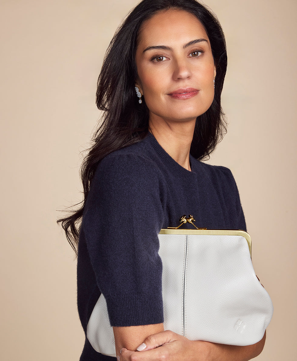 Female - Sofia Frame - Rugged Natural Grain - meringue - by Patricia Nash - View 9 of 24