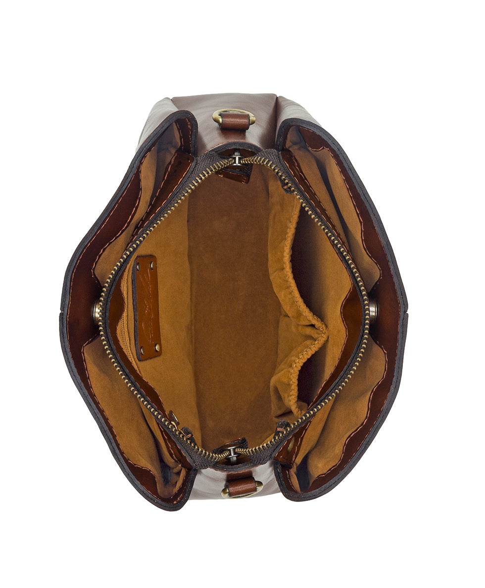 Lenna Satchel Crossbody - Vintage Distressed – Patricia Nash